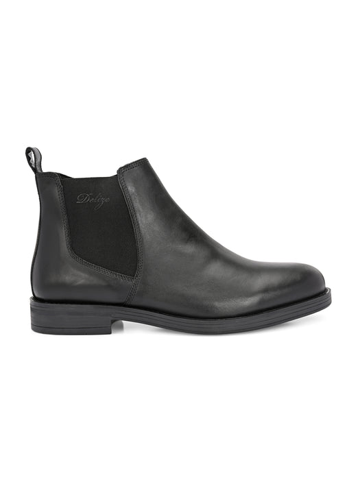 Vincenzo Mens Leather Chelsea Boots