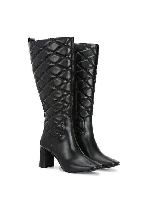 Sofia Women's Long Boots with quilted leg