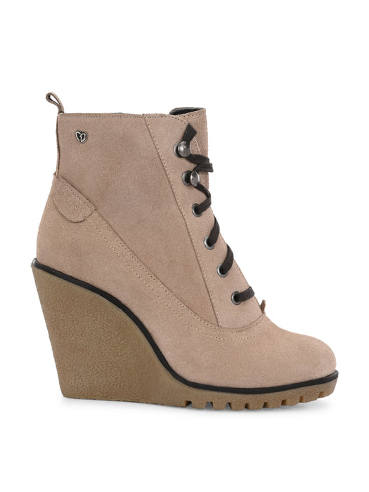 Clovis Women's Wedge Derby Ankle Boots