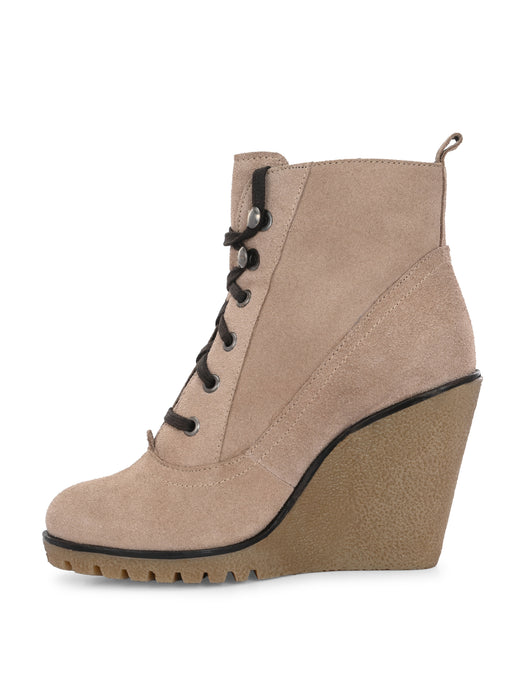 Clovis Women's Wedge Derby Ankle Boots