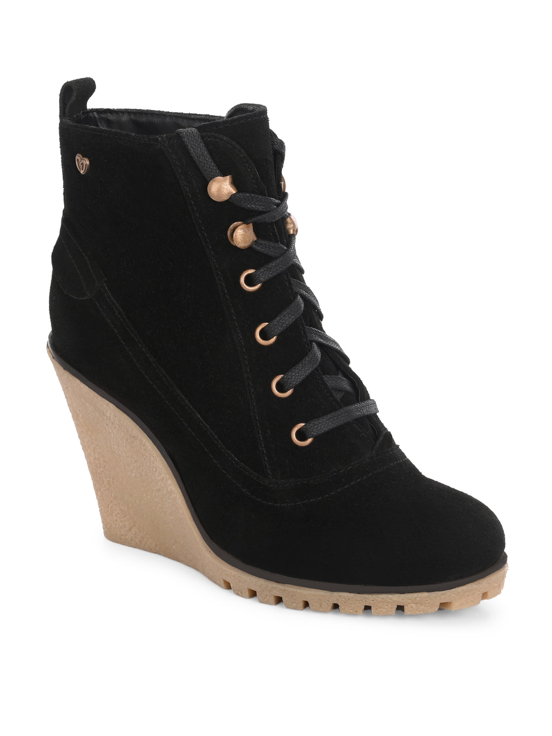 Clovis Women's Wedge Derby Ankle Boots