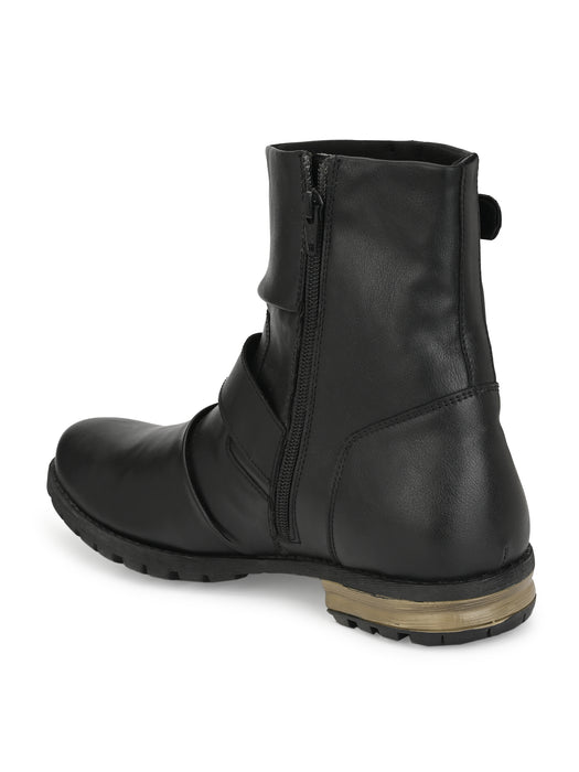 Cedar Boot with Double Buckle