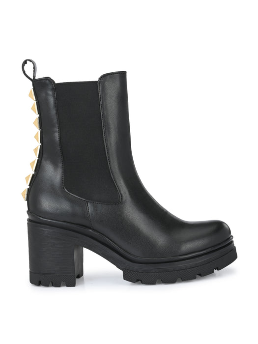 Gaga Studded Chelsea Boots