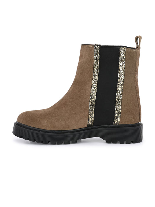 Scarlett Suede Ankle Chelsea Boots
