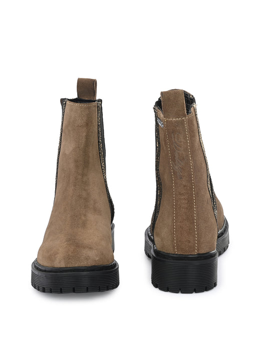 Scarlett Suede Ankle Chelsea Boots