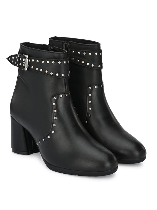 Blair Rivet Ankle Boots
