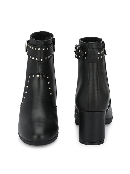 Blair Rivet Ankle Boots