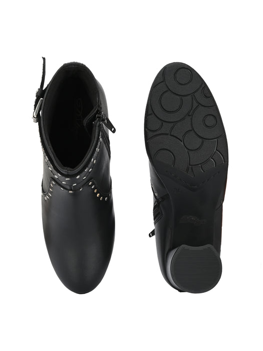 Blair Rivet Ankle Boots