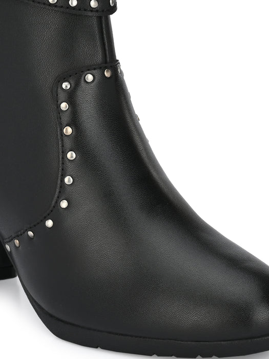 Blair Rivet Ankle Boots