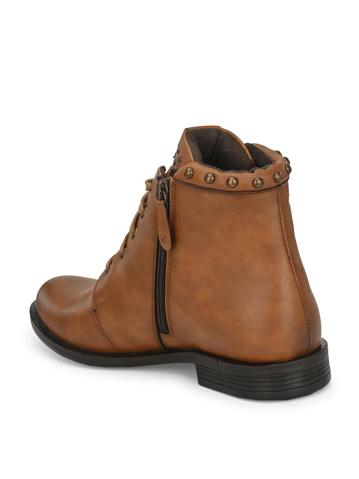 Kiara Ankle Derby Boots