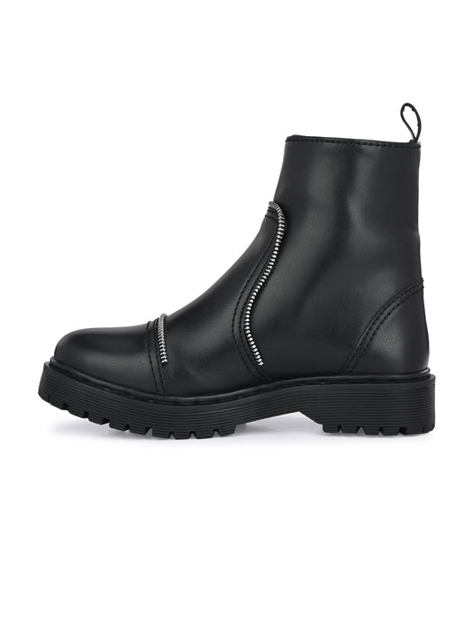 Scarlett Ankle Boot with Zip Detailing