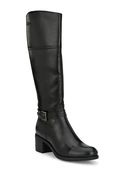 Sydney Long Boots with Ankle Buckle Strap