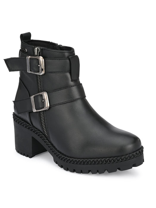 Chains Double Strap Boots