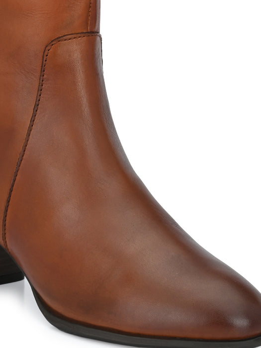 Helen Long Boot with Rivets