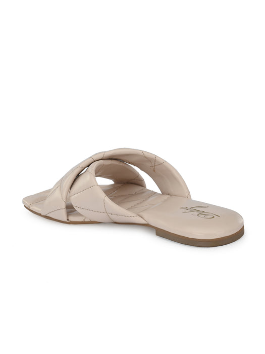 Cecilia Cross Strap Slides