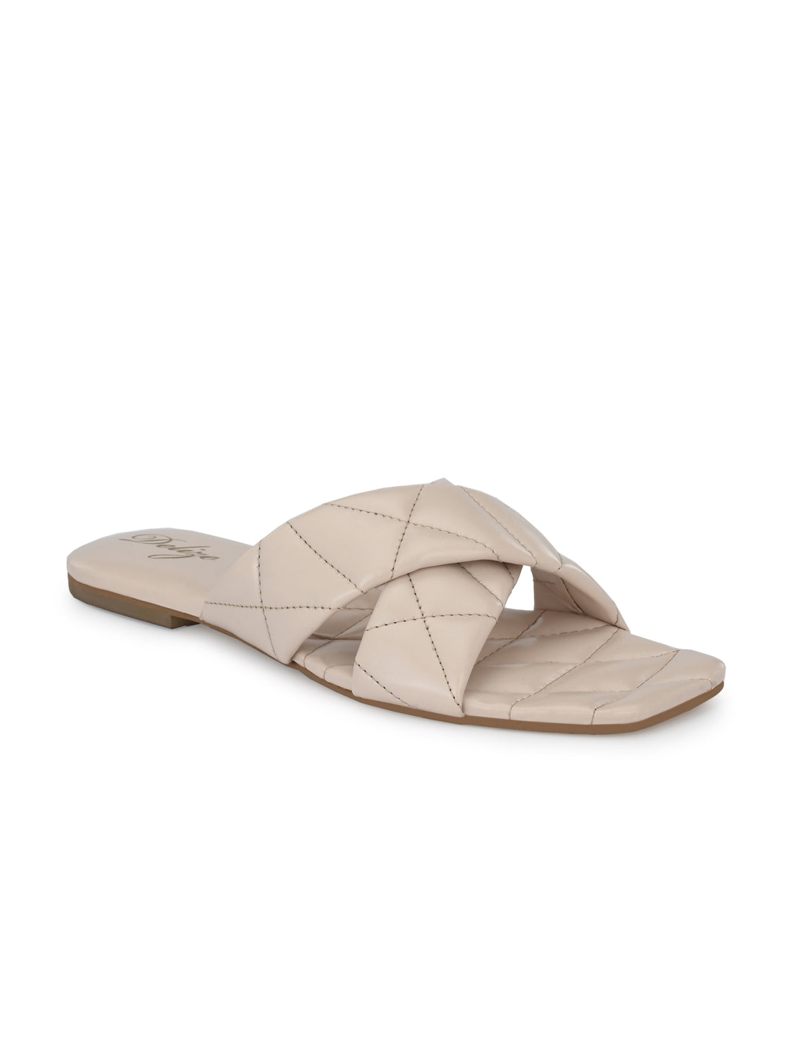 Cecilia Cross Strap Slides