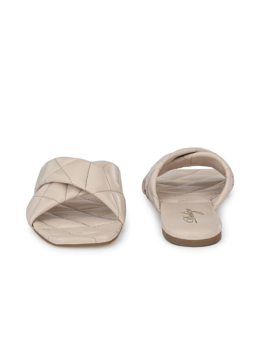 Cecilia Cross Strap Slides