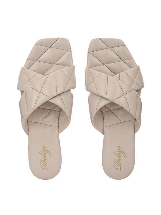 Cecilia Cross Strap Slides