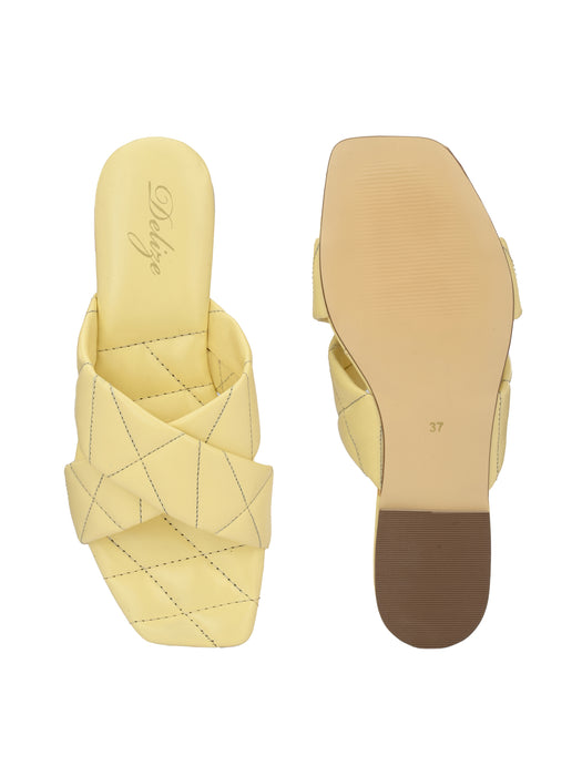 Cecilia Cross Strap Slides
