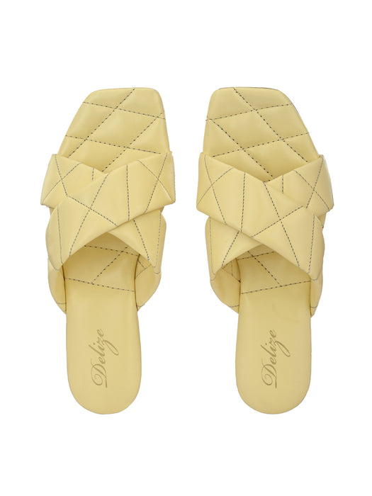 Cecilia Cross Strap Slides