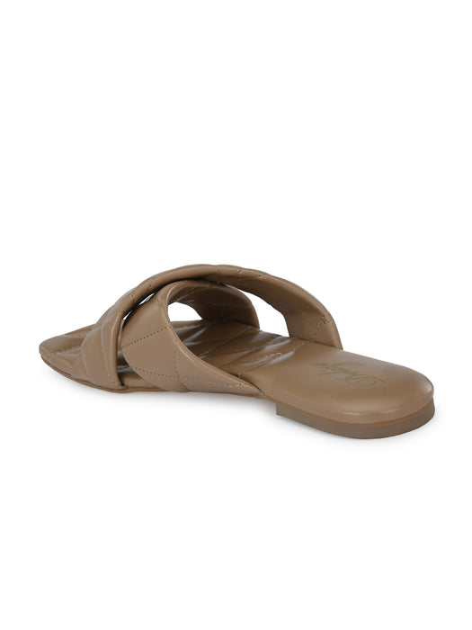 Cecilia Cross Strap Slides