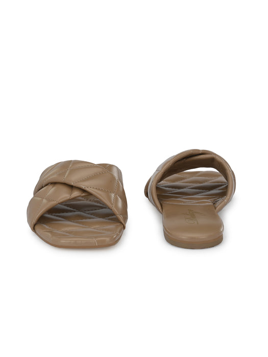 Cecilia Cross Strap Slides