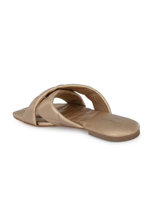 Cecilia Cross Strap Slides