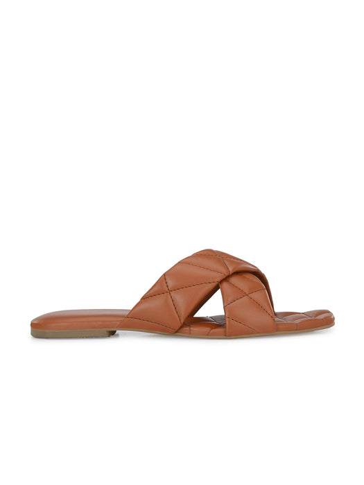 Cecilia Cross Strap Slides