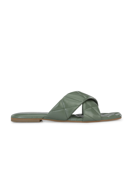 Cecilia Cross Strap Slides