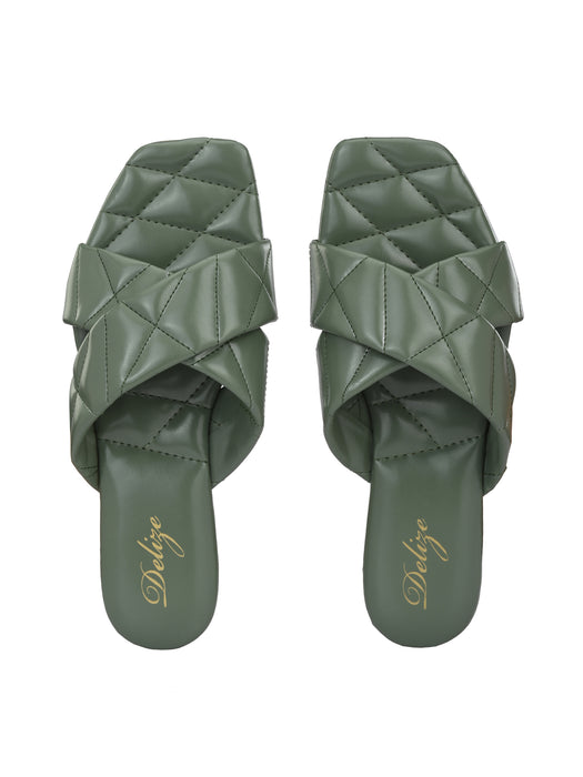 Cecilia Cross Strap Slides