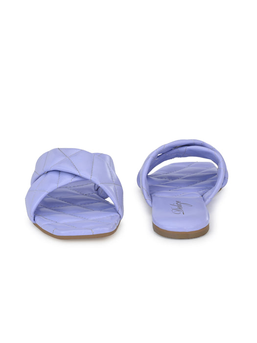 Cecilia Cross Strap Slides
