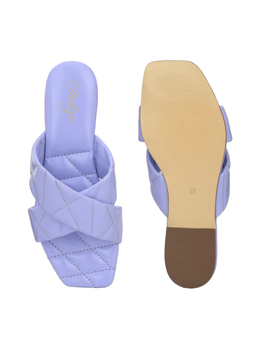 Cecilia Cross Strap Slides
