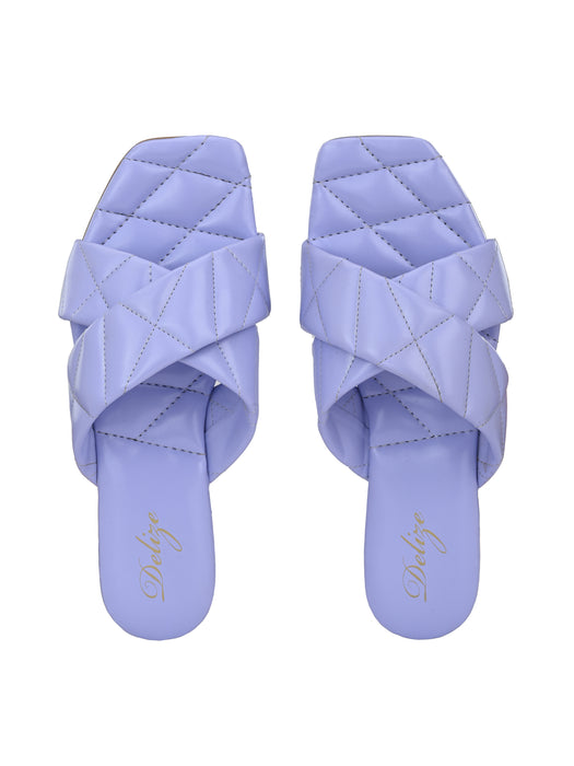 Cecilia Cross Strap Slides