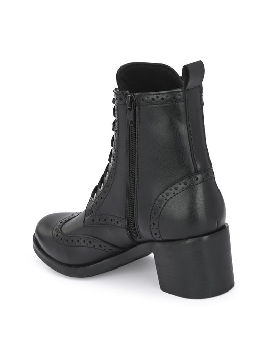 Sydney Women's Ankle Brogue Derby Boots