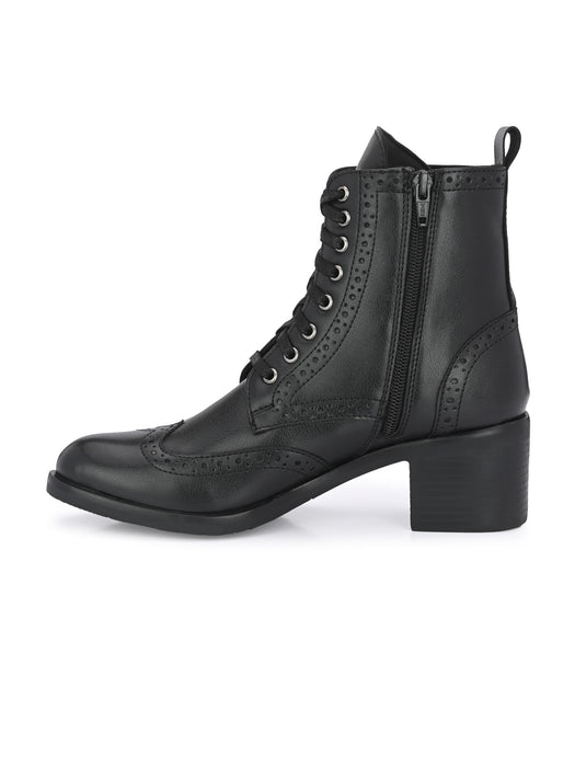 Sydney Women's Ankle Brogue Derby Boots