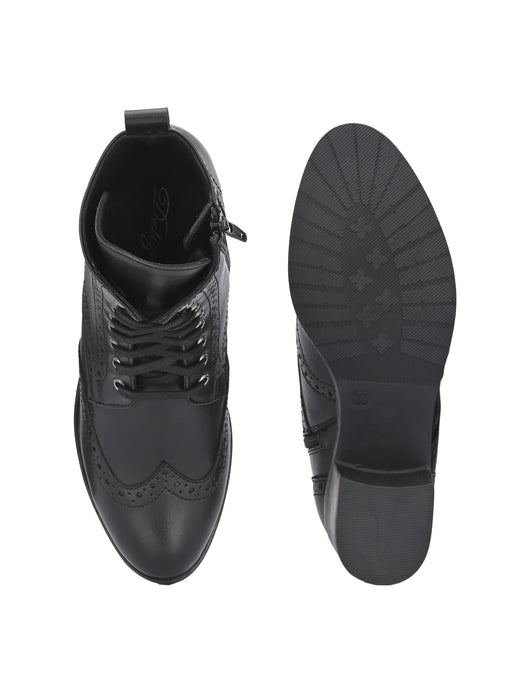 Sydney Women's Ankle Brogue Derby Boots